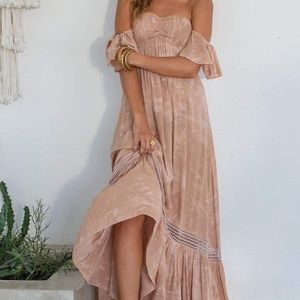 Say Yes to the Maxi Dress - Murky Blush